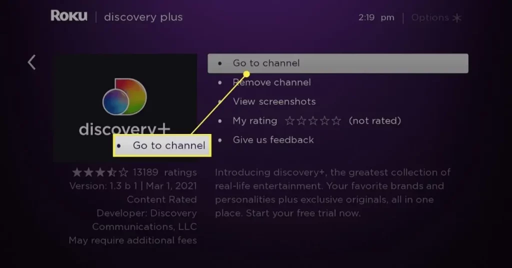 Setting Up Your Roku Device For Discovery Plus