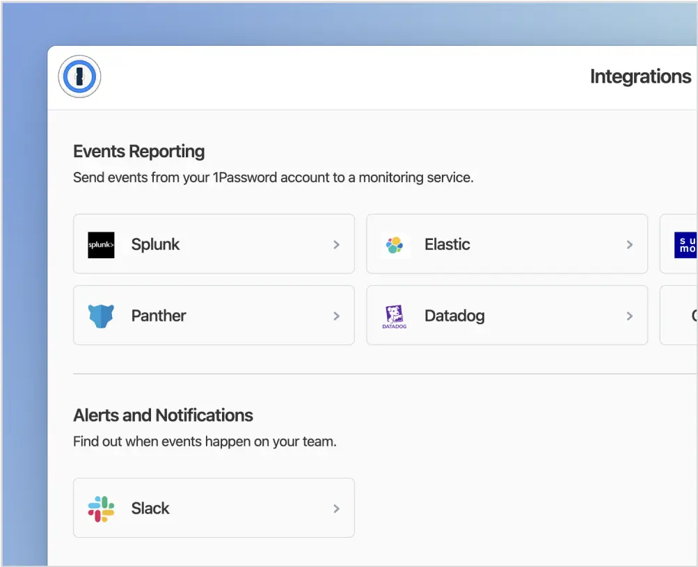 1Password Integration