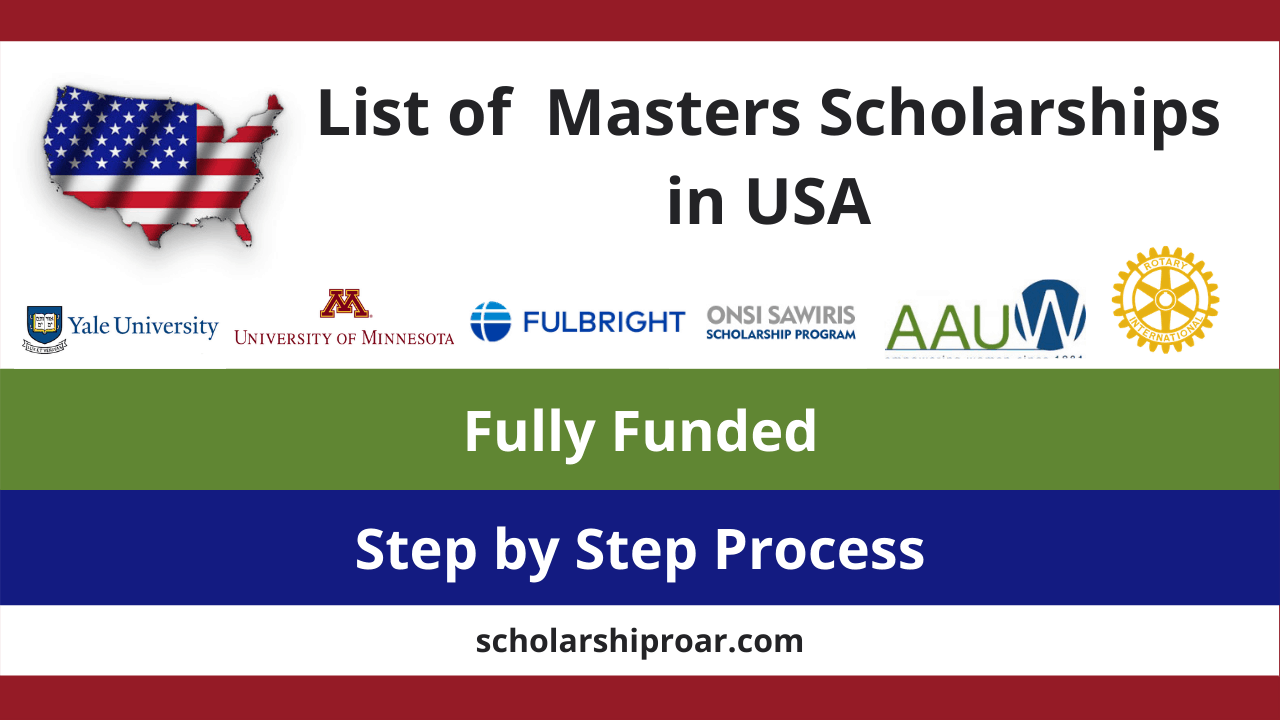 Scholarship For Master'S Degree In The Usa