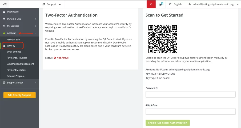 Lastpass Two-Factor Authentication