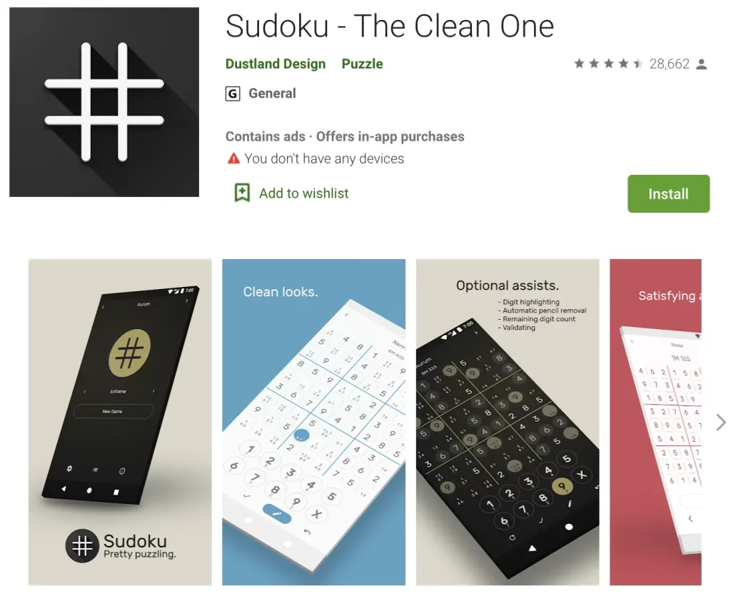 Sudoku Apps And Games