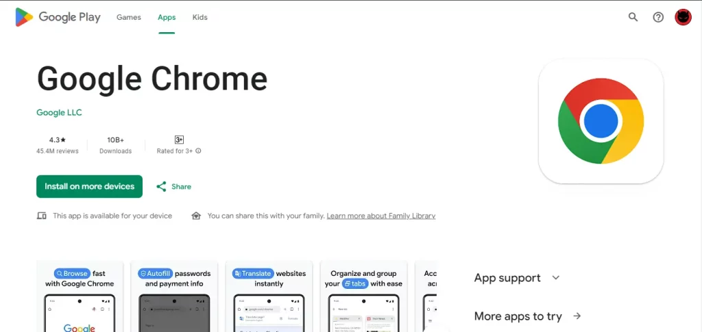 Chrome User Reviews