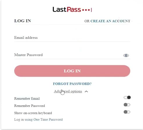 Setting Up Your Lastpass Account