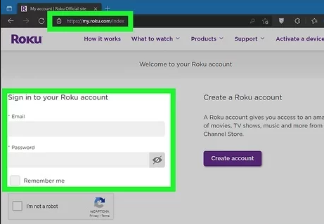 Create A Roku Account