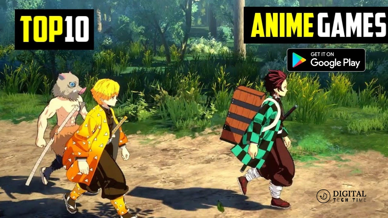 10 Best Anime Games