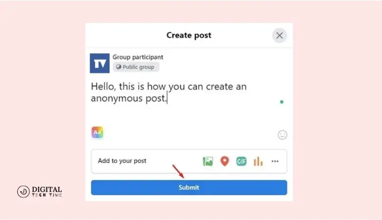 How To Post Anonymously On Facebook