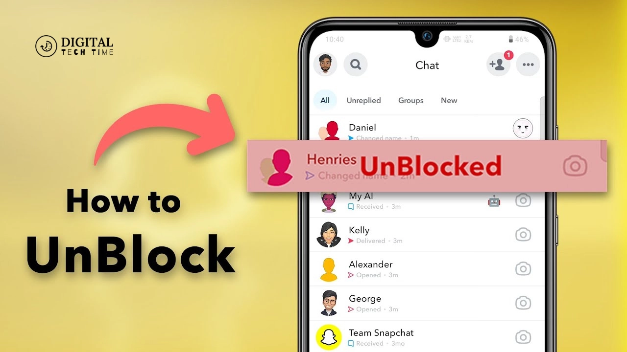 How To Unblock Someone On Snapchat