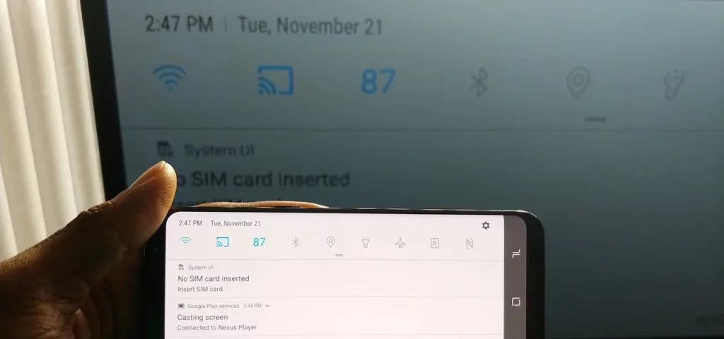 Tap The &Quot;Cast&Quot; Icon