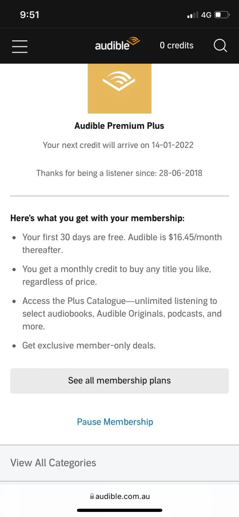 How To Cancel Audible Membership