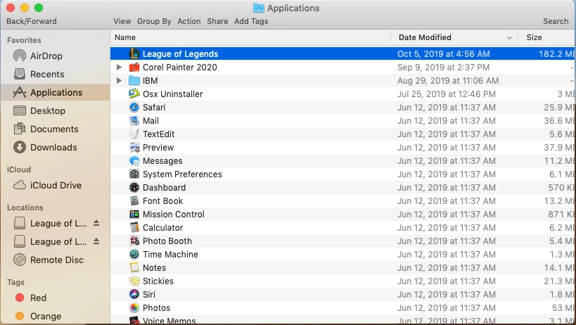 How To Uninstall League Of Legends On Mac
