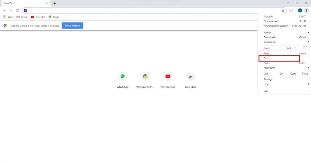 Enable Screen Mirroring