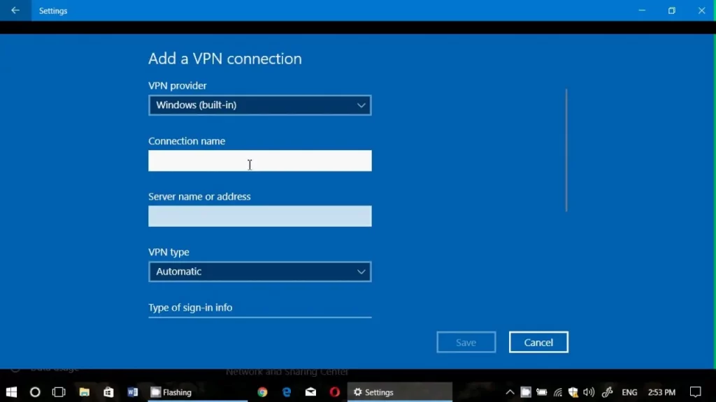 Set Up A Vpn On Windows