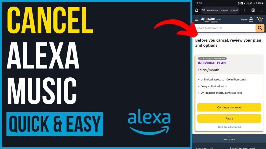 How To Cancel Amazon Music Subscription