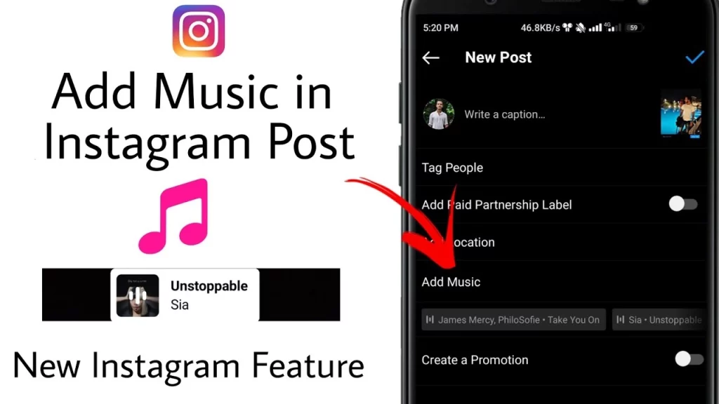 How To Add Music To Instagram Posts