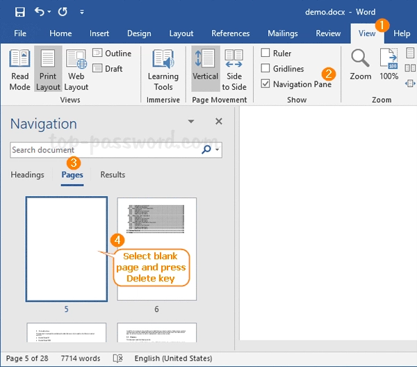 How To Delete Pages In Word