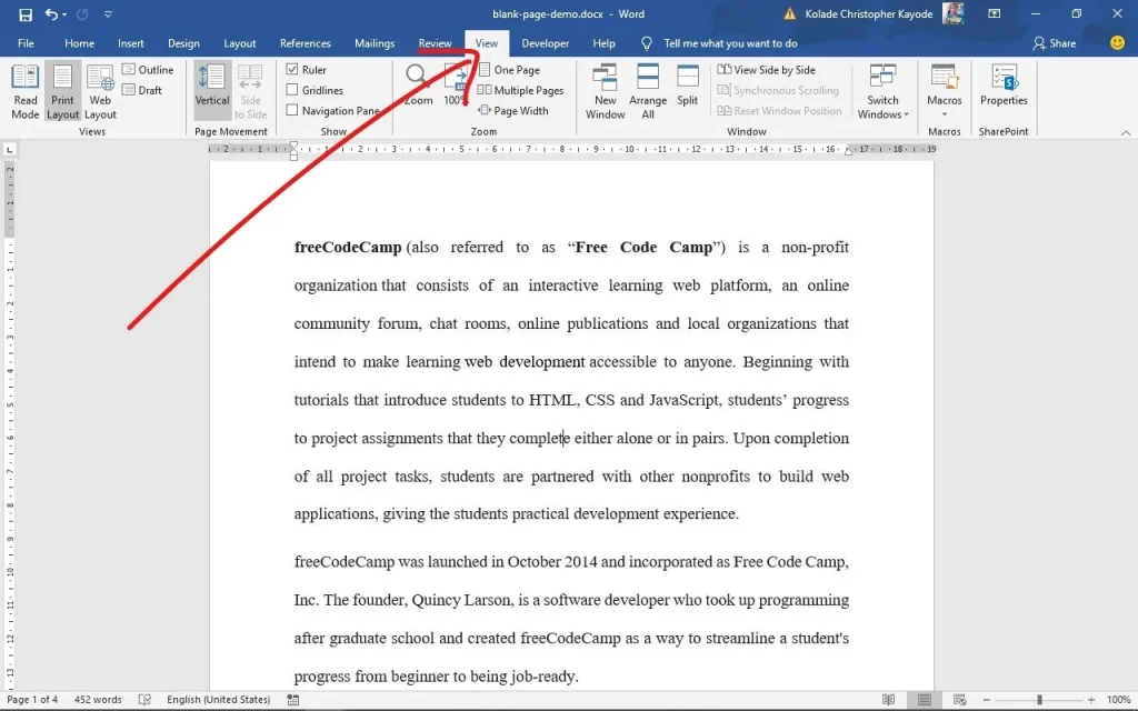 How To Delete Pages In Word