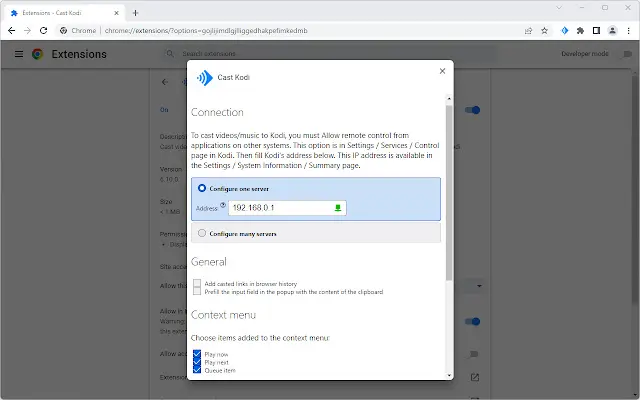 Casting Kodi From Your Computer Using Google Chrome