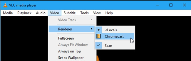 Connect Vlc Player To Chromecast On Windows