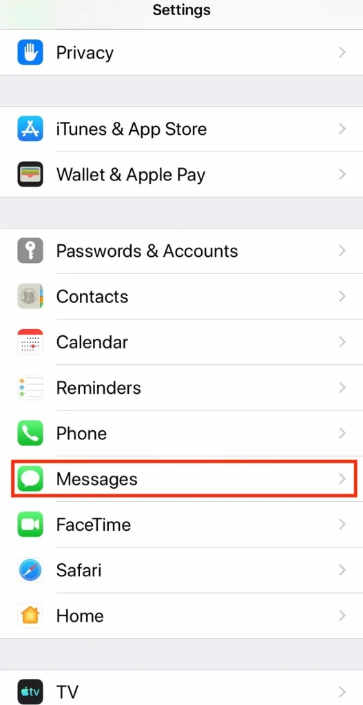 Enabling Imessage On Iphone