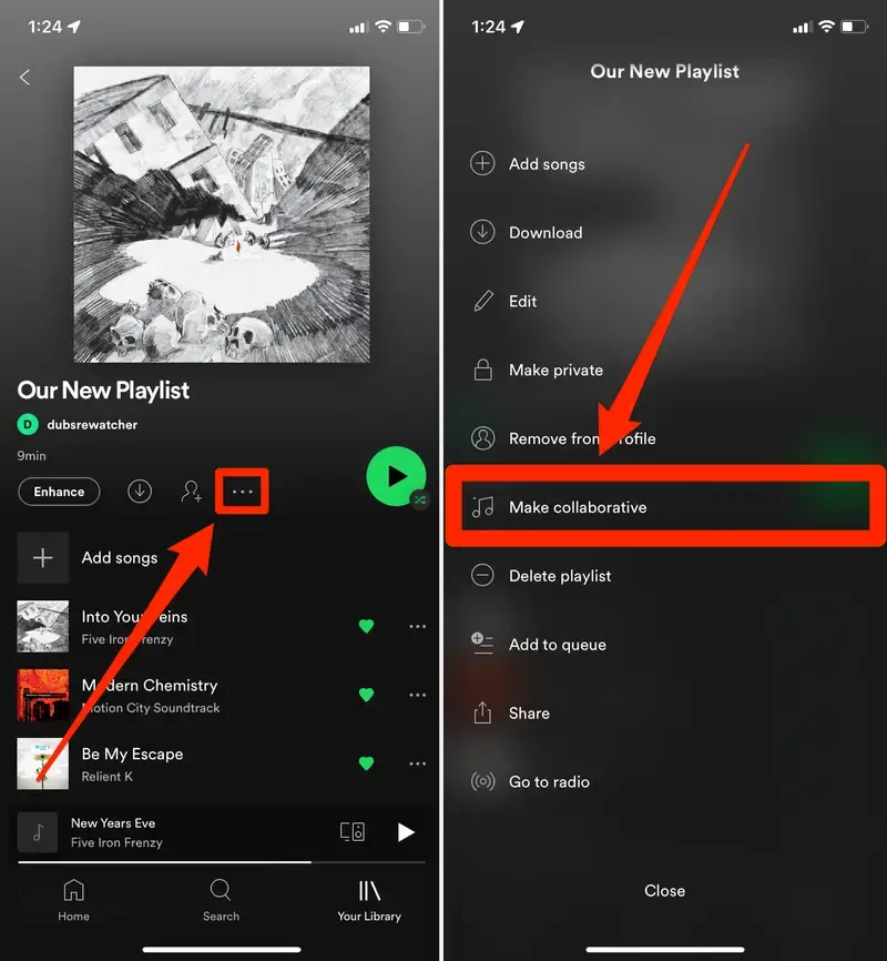 Create A Collaborative Playlist On Spotify With Friends