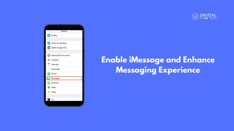 How To Enable Imessage