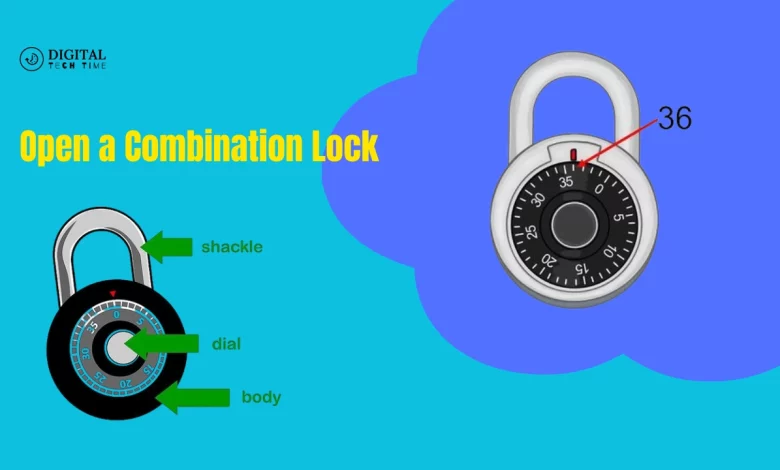 Open A Combination Lock