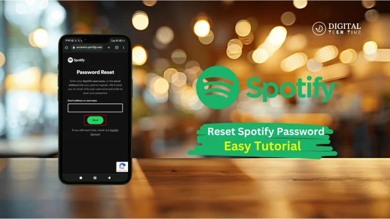 Reset Spotify Password