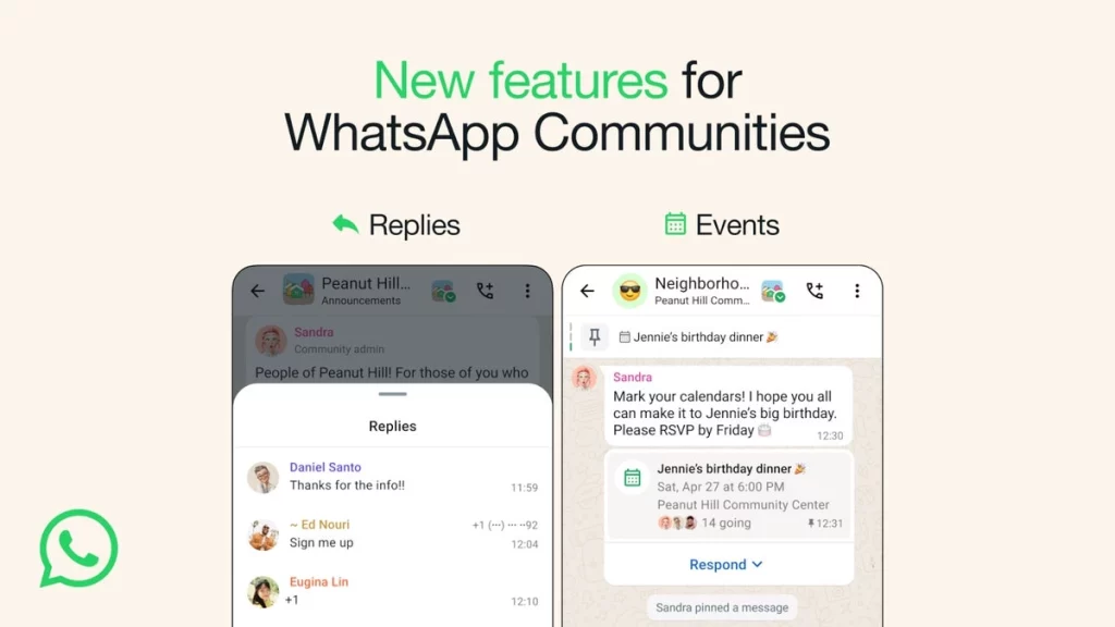 New Whatsapp Features