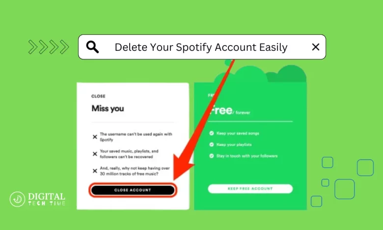 Delete Your Spotify Account