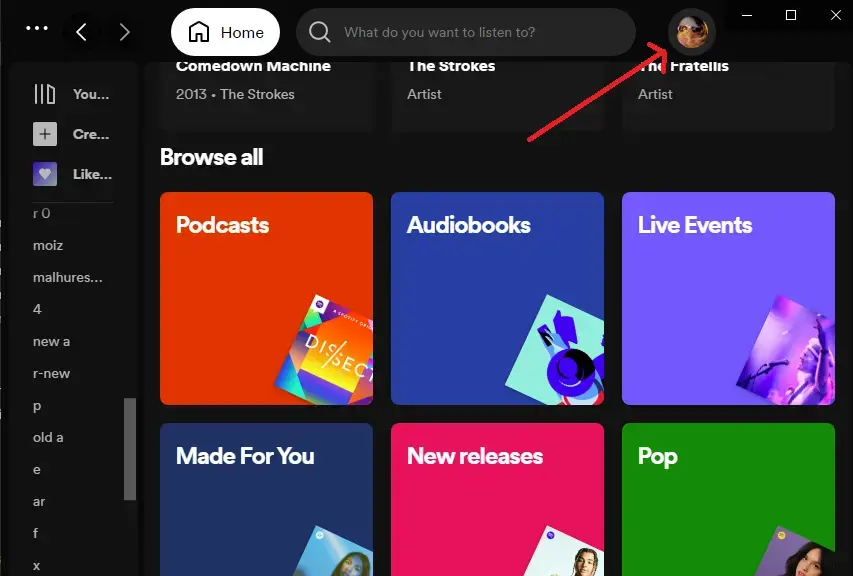 Updating Your Spotify Account Information