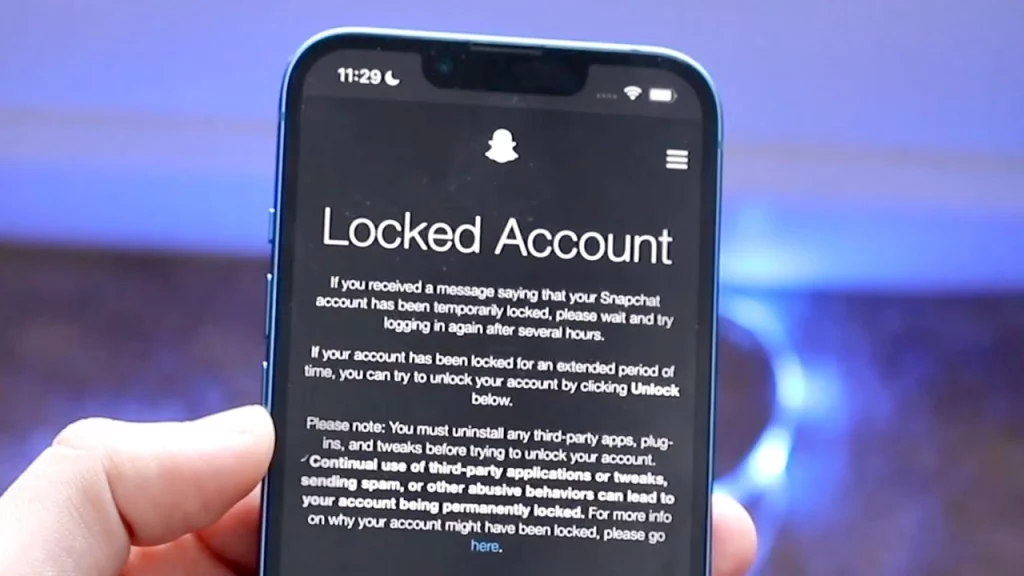 How To Unlock A Locked Snapchat Account